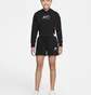 Шорты детские Nike Big Kids (Girls) French Terry Shorts Black Dm8218-010