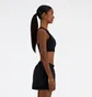 Топ женский New Balance Sleek Medium Support Pocket Sports Bra Black WB41046BK