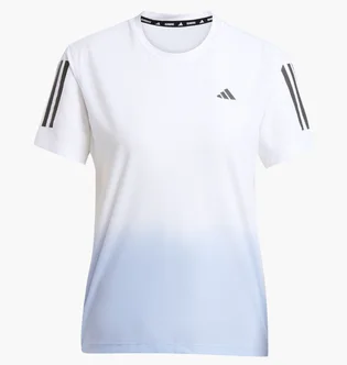 Футболка жіноча Adidas Own The Run Climacool Colorblock White JC9889