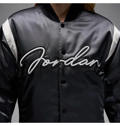 Бомбер чоловічий Air Jordan Mvp Hbr Vrsty Jkt Black HF9297-045