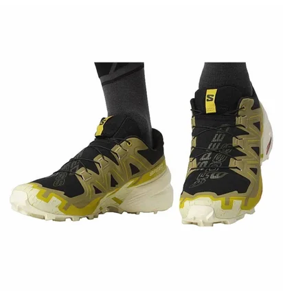Кросівки чоловічі Salomon Speedcross 6 Black/Olive 473015