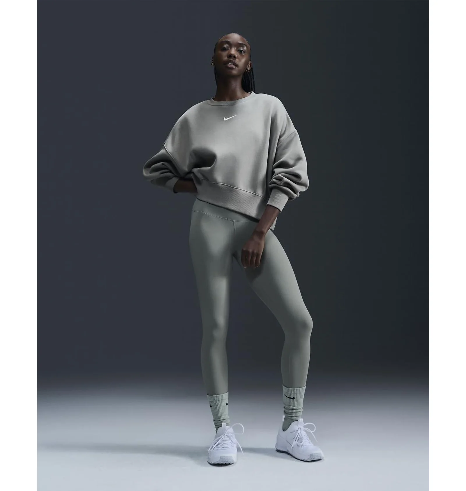 ᐉ Світшот жіночий Nike Sportswear Phoenix Fleece Over-Oversized