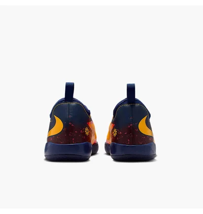 Футзалки детские Nike Phantom 6 Low Academy Erling Haaland Ic Junior Yellow/Blue HQ2036-800