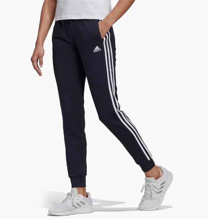 Штаны женские Adidas W 3S Ft C Pt Black GM8736