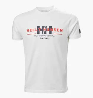 Футболка мужская Helly Hansen Rwb Graphic T-Shirt White 53763-001