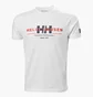 Футболка мужская Helly Hansen Rwb Graphic T-Shirt White 53763-001