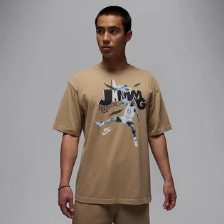 Футболка чоловіча Air Jordan Brand Jam 85 Ss Crew Beige HJ2929-240