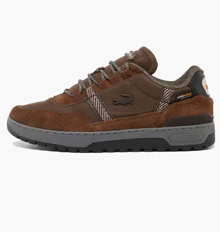 Кроссовки мужские Lacoste T-Clip Winter Brown 748SMA00377B8