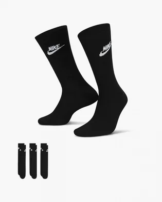Носки унисекс Nike Everyday Essential Cr Black (3 пары) Dx5025-010