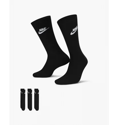 Шкарпетки унісекс Nike Everyday Essential Cr Black (3 пари) Dx5025-010