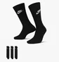 Шкарпетки унісекс Nike Everyday Essential Cr Black (3 пари) Dx5025-010