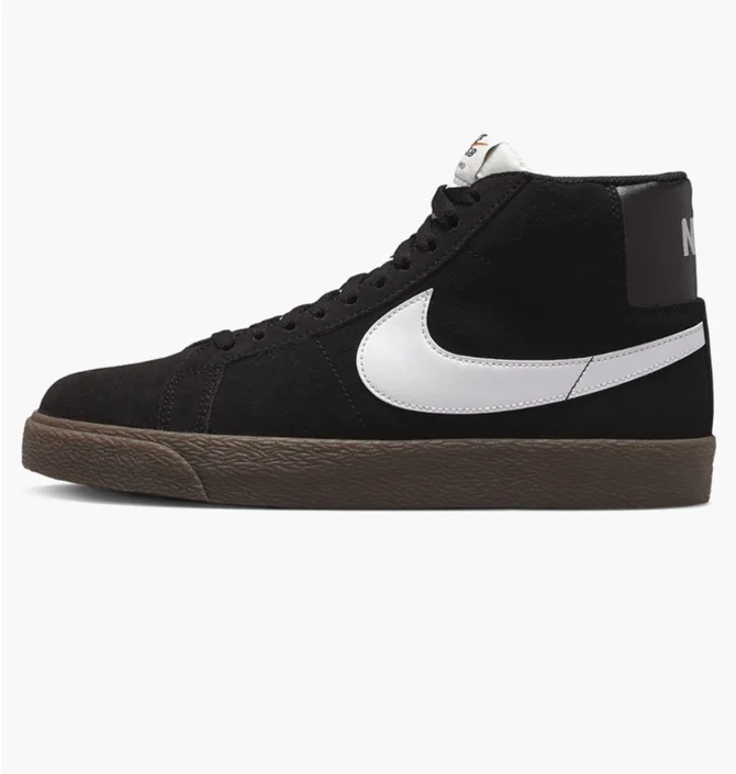 Кроссовки унисекс Nike Sb Zoom Blazer Mid Black 864349-010