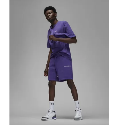 Шорти чоловічі Air Jordan Wordmark Fleece Short Violet DV6467-514