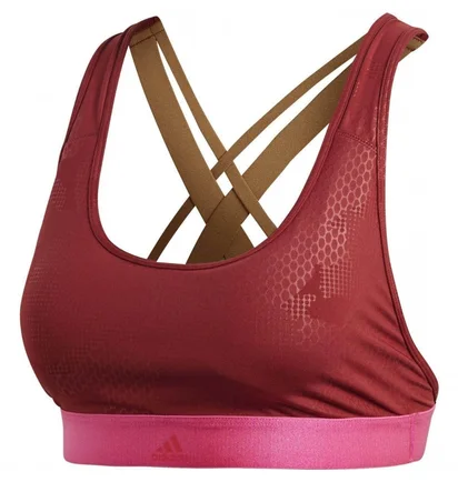 Топ женский Adidas DonT Rest Iteration Sports Bra Bordo DH7095