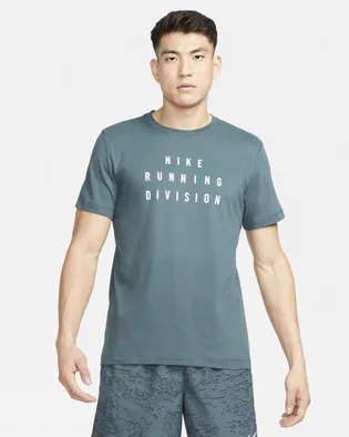 Футболка мужская Nike Dri-Fit Run Division Running T-Shirt Turquoise FD0122-309