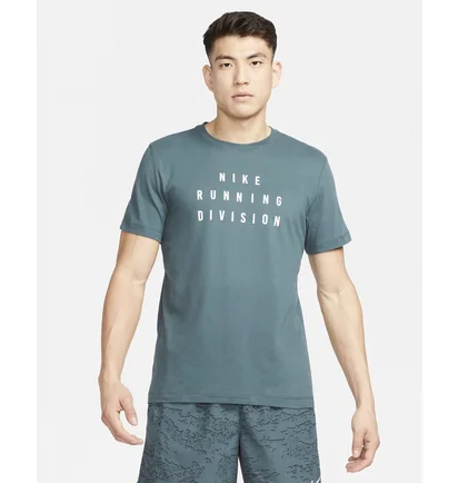 Футболка чоловіча Nike Dri-Fit Run Division Running T-Shirt Turquoise FD0122-309