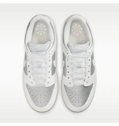 Кросівки жіночі Nike Dunk Low Next Nature White/Metallic IB7311-001
