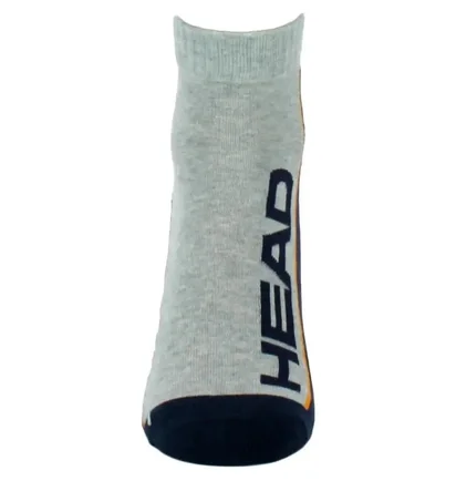Носки унисекс Head Stripe Quarter Grey (2 пары) 781009001-870