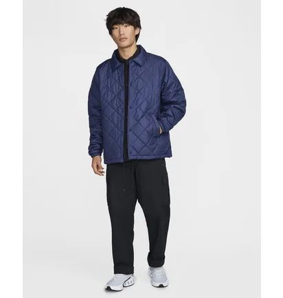Куртка чоловіча Nike Club Lightweight Quilted Therma-Fit Insulated Blue FZ0634-410