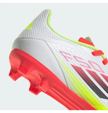 Бутсы детские Adidas F50 League Mg White/Red IE3747