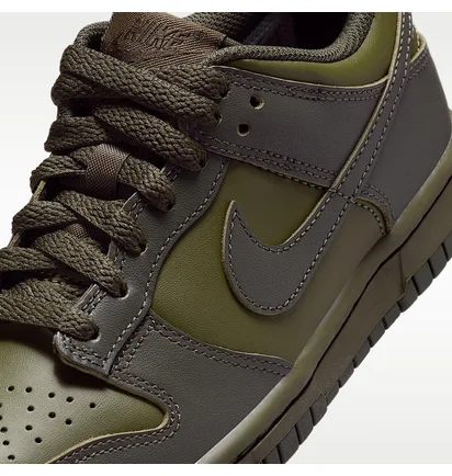 Кросівки дитячі Nike Dunk Low Big Kids Shoes Olive FB9109-302