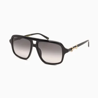 Солнцезащитные очки женские Gucci Black/Grey GG2052S-007-55