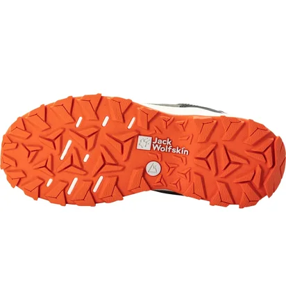 Кросівки дитячі Jack Wolfskin Cyrox Texapore Low Grey 4062781-4137