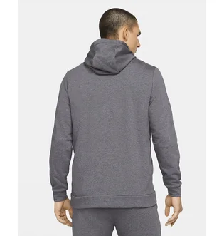 Толстовка мужская Nike Dry Men's Dri-FIT Hooded Fitness Full-Zip Grey CZ6376-071