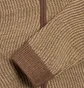 Кофта унисекс Dime Double Zipper Brown DIMEHO245CAM