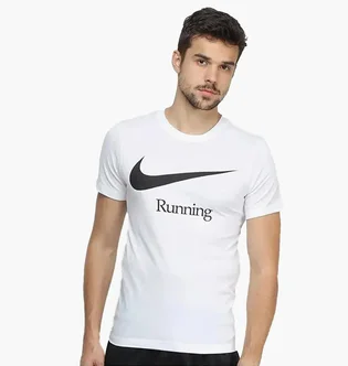 Футболка мужская Nike Dry-Fit Running Hbr White DB5589-100