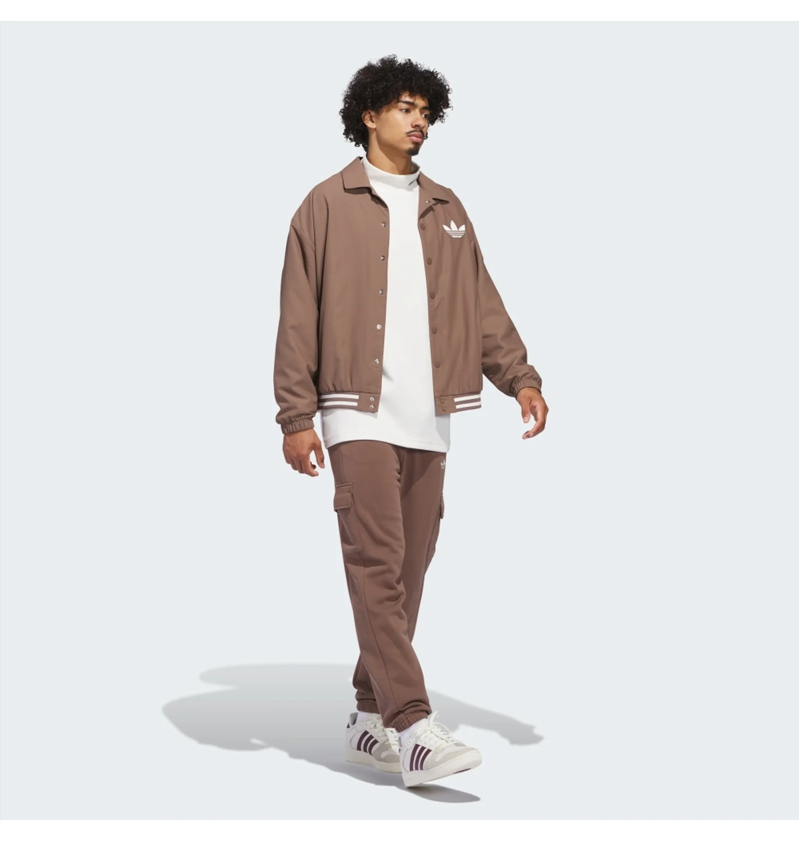 ᐉ Куртка унісекс Adidas Coach Jacket Brown IY7371 - придбати в