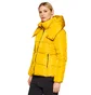 Пуховик жіночий CMP Woman Jacket Zip Hood Yellow 31K2836-R409