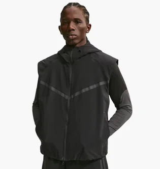 Жилетка мужская Nike Dri-Fit Woven Windrunner Black HV0982-010