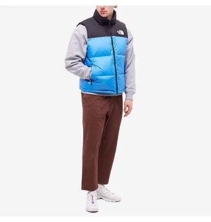 Жилетка мужская The North Face 1996 Retro Nuptse Vest Light Blue/Black NF0A3JQQLV6