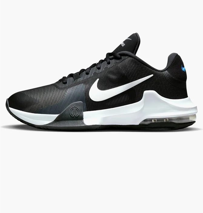 Кросівки чоловічі Nike Air Max Impact 4 Basketball Shoes Black Dm1124-001