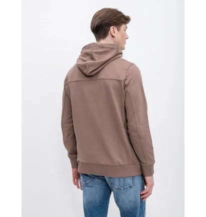 Худи мужское Calvin Klein Monogram Brown J30J314036-GVE