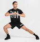 Футболка мужская Nike M Nk Df Uv Hyverse Ss Swoosh Black HJ3074-010