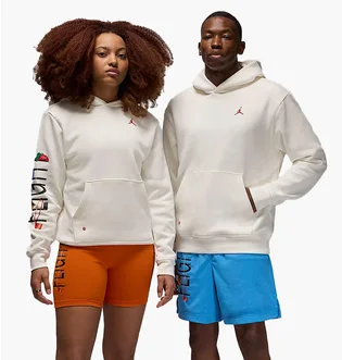 Худи унисекс Air Jordan Art Fleece Hoodie Beige HF5470-133