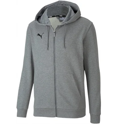 Толстовка мужская Puma Teamgoal 23 Casuals Hooded Jacket Grey 65670833