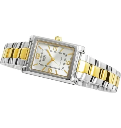 Часы женские Casio Timeless Two-Tone Wo LTP-1234PSG-7A