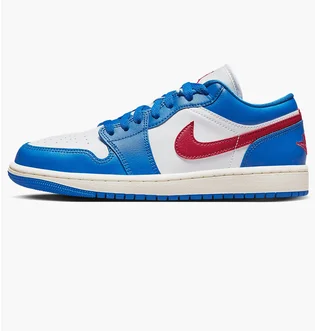 Кросівки жіночі Air Jordan Air 1 Low White/Blue DC0774-416