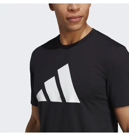 Футболка чоловіча Adidas Train Essentials Feelready Logo Training Tee Black Ib8273