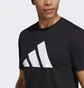 Футболка чоловіча Adidas Train Essentials Feelready Logo Training Tee Black Ib8273