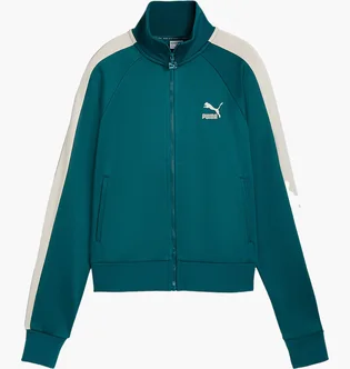 Олімпійка жіноча Puma Iconic T7 Track Jacket Green 627994-22