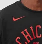 Лонгслів чоловічий Nike Nba Chicago Bulls Courtside Black DA5891-010