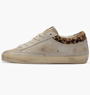 Кросівки жіночі Golden Goose Ball Star Glitter Insert Beige GWF01042-F008167-83260