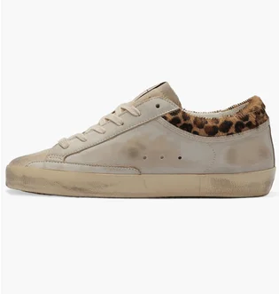 Кросівки жіночі Golden Goose Ball Star Glitter Insert Beige GWF01042-F008167-83260