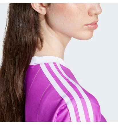 Футболка жіноча Adidas Adicolor 3-Stripes Pinstripe T-Shirt Pink IY7225