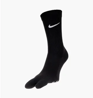 Носки унисекс Nike U Ed Pls Ltwt Crw 160 Tab Black (1 пара) DX1158-010