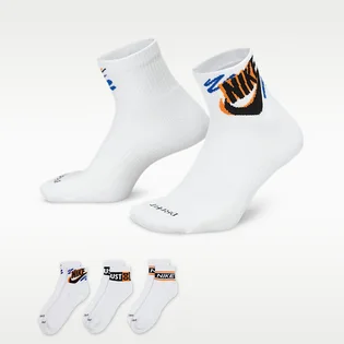 Носки Nike Ed Pls Ankle Sport (3 пары) White HJ9378-901
